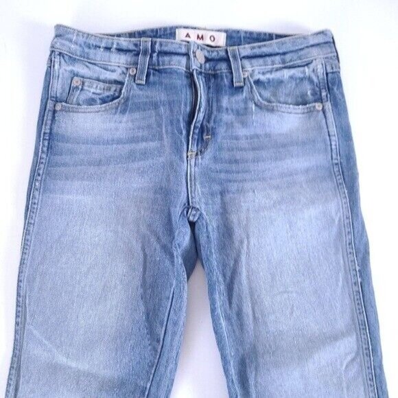 AMO Twist Sweet Cheeks Skinny Jeans Size 28 - Picture 2 of 10